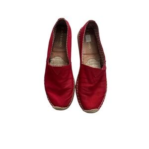 Red Joy and Mario Espadrilles Size 8